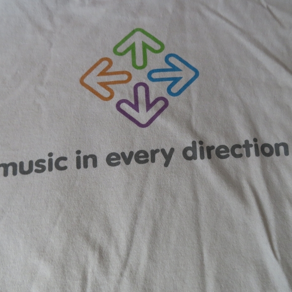 DANCE DANCE REVOLUTION L Promo Shirt DDR Arcade PS2 OOP RARE HTF hanes - Picture 4 of 5